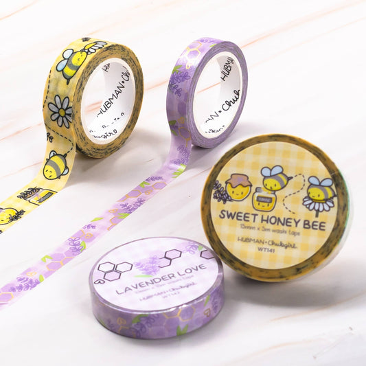 Honey Lavender Washi Tape (Set of 2)
