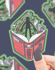 Horror Book Club Vinyl Sticker