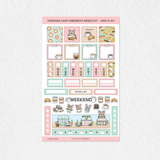 Parisian Cafe Theme Weeks Kit